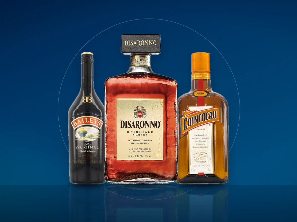 Lichioruri Baileys Irish Cream, Disaronno Originale si Cointreau