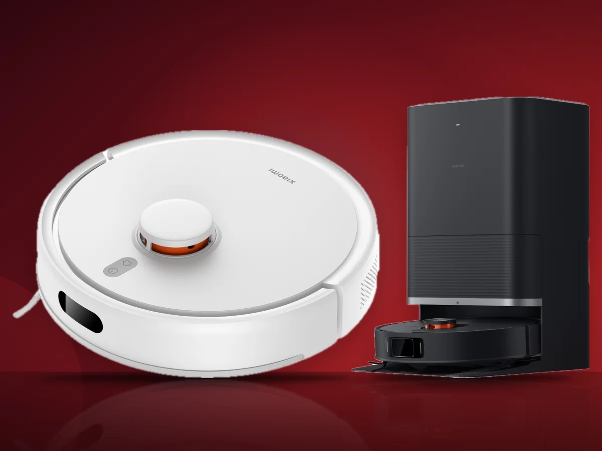 Aspirator robot Xiaomi X20 Max cu statie si aspirator robot Xiaomi S20