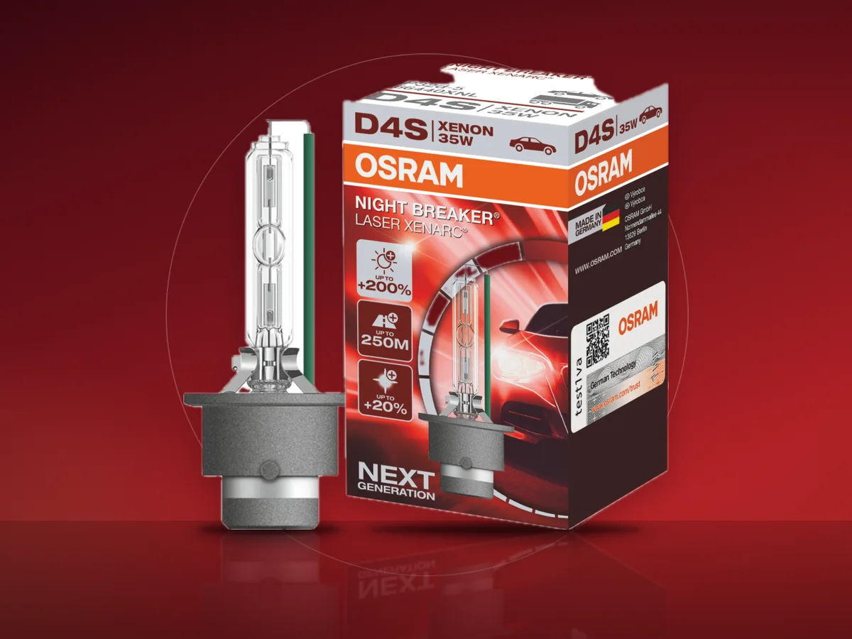 Bec xenon Osram Night Breaker Laser D4S si cutia lui