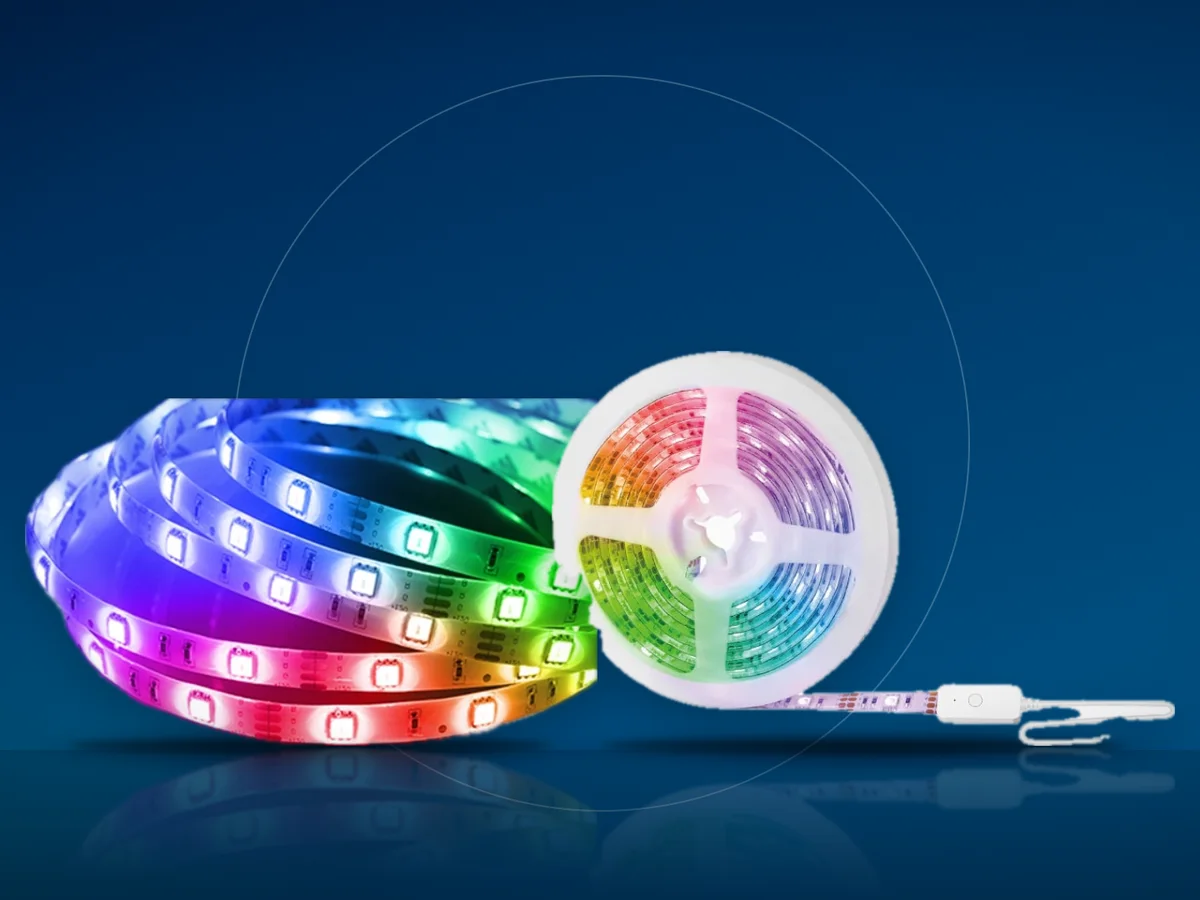 Benzi LED RGB Gosund pe rola