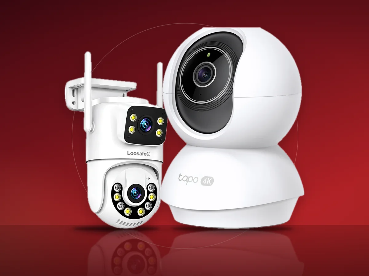 Camera IP de interior TP-Link Tapo C250 si camera dubla de exterior Loosafe