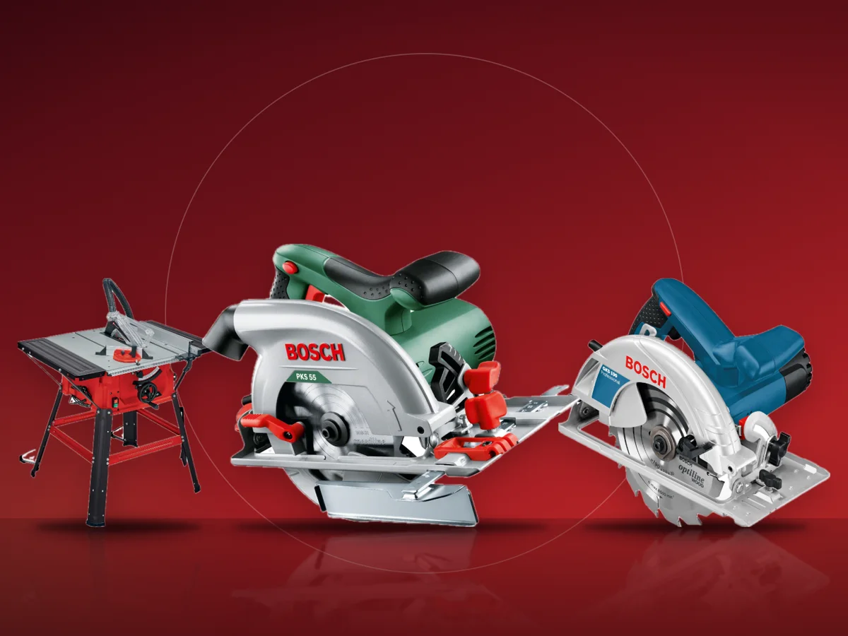 Fierastraie circulare Bosch PKS 55 si GKS 190 si circular cu masa Einhell
