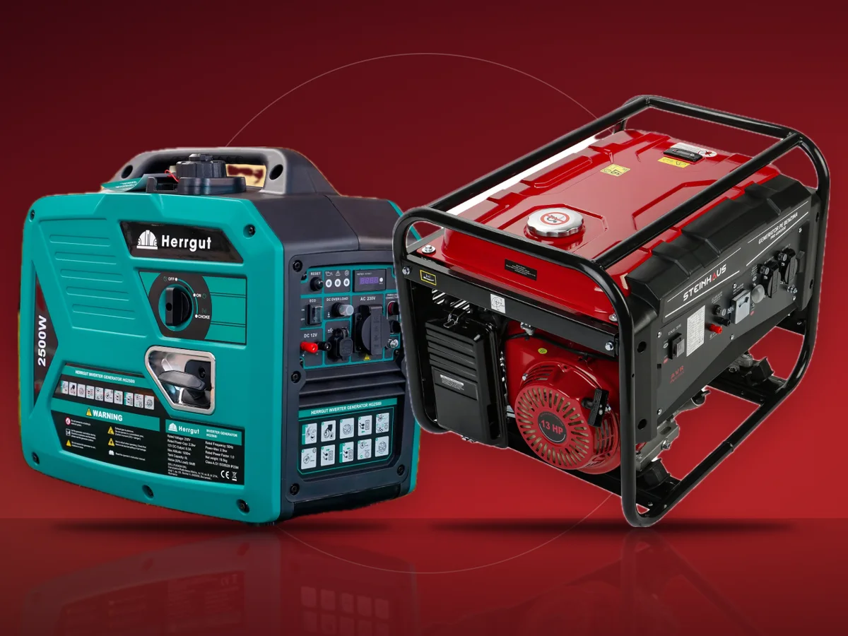 Generator de curent cu invertor Herrgut si generator Steinhaus de 5500 W