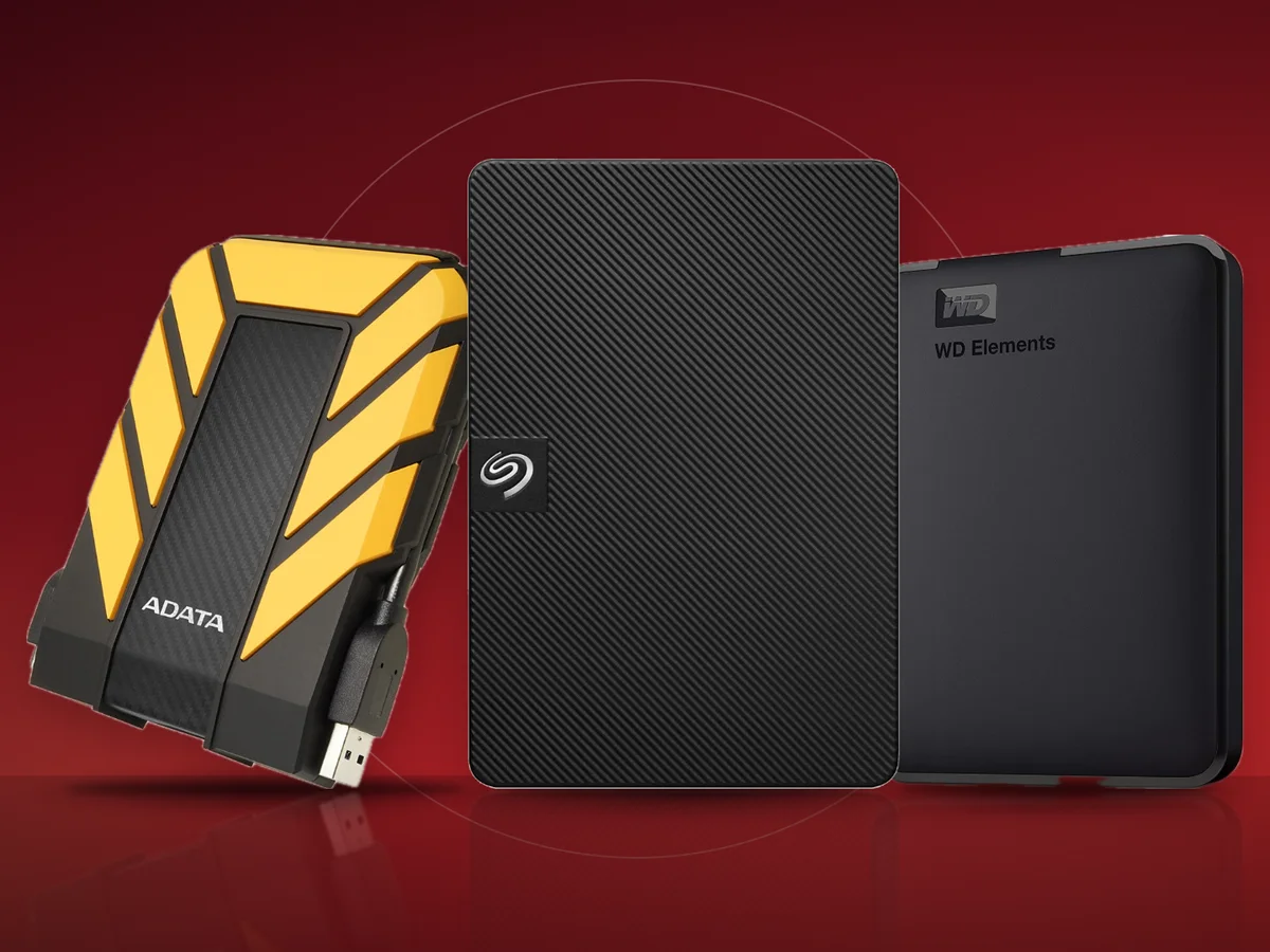 Hard disk-uri externe WD Elements, Seagate Expansion si ADATA