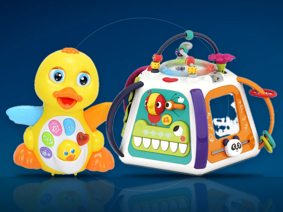Centru de activitati Hola Tonomatul educativ si jucarie interactiva Hola ratusca