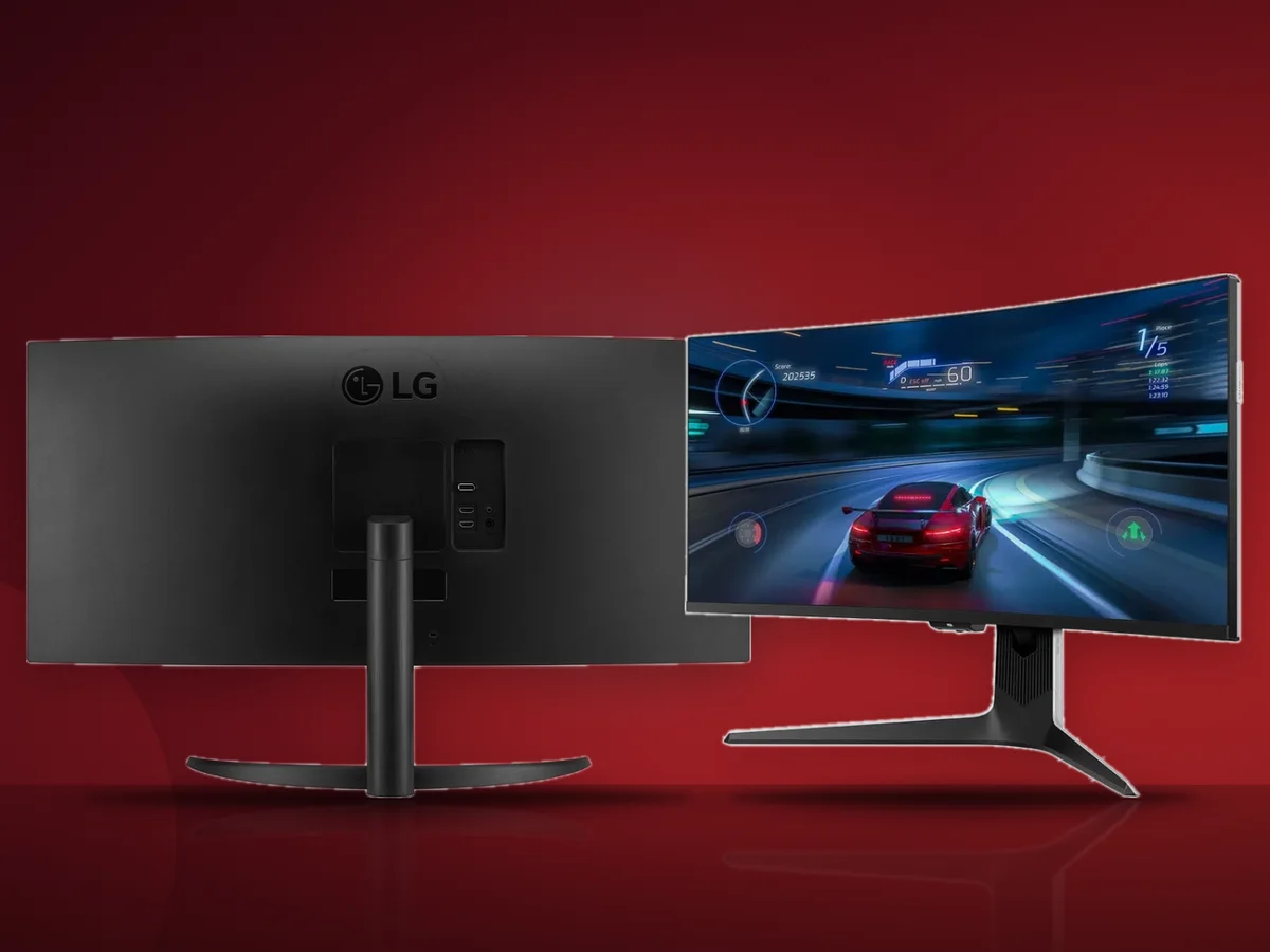 Monitoare ultrawide curbate de 34 inch TCL si LG