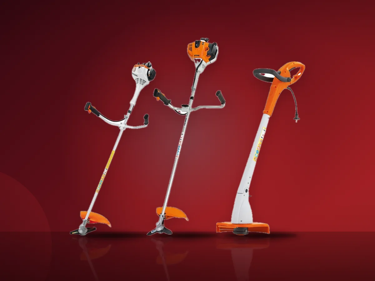 Trei motocoase: Stihl FS 235, Stihl FS 55 si o ProCraft T5600 care apare in aceeasi cautare