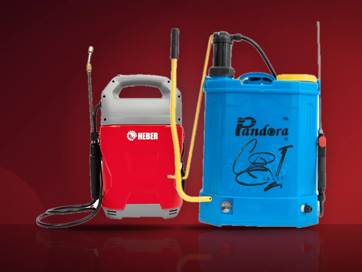 Pompe de stropit cu acumulator Heber si Pandora