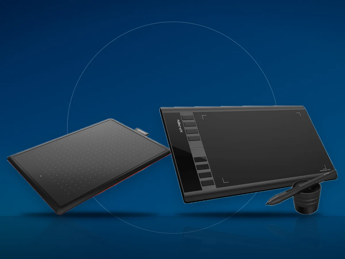 Tableta grafica XP-PEN Star 03 cu creion si tableta Wacom One