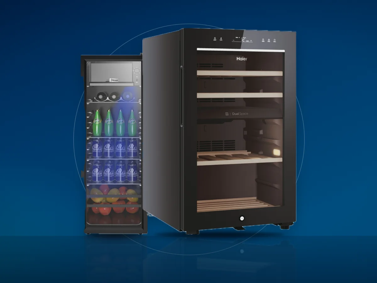 Vitrine frigorifice Starcrest pentru bauturi si vitrina de vinuri Haier