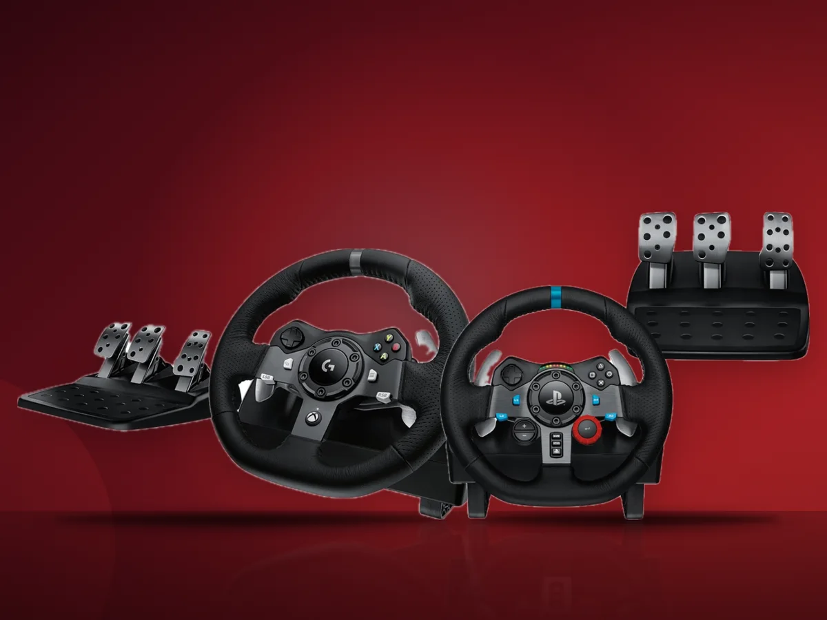 Volane gaming Logitech G920 si G29 cu pedale