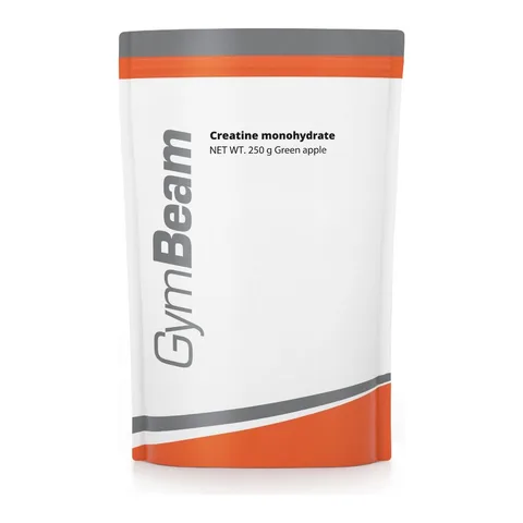 Creatina Monohidrata 100%, GymBeam, 250 g, mar verde