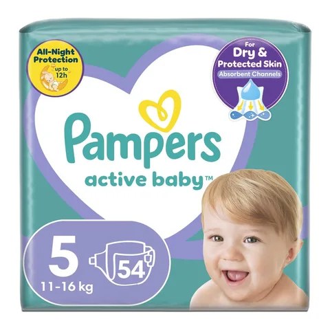 Scutece Pampers Active Baby Jumbo Pack, Marimea 5