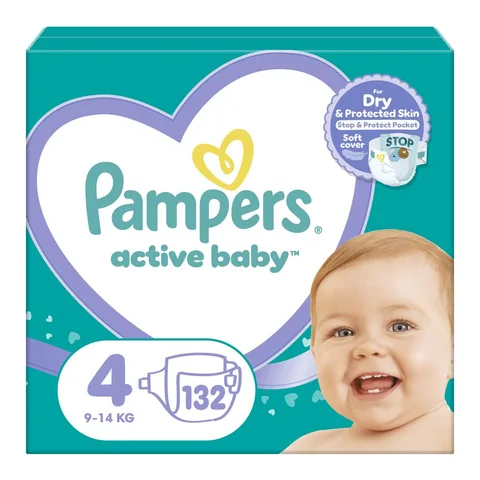 Scutece Pampers Active Baby Mega Box Marimea 4